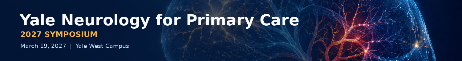 Yale Neurology for Primary Care Symposium Banner